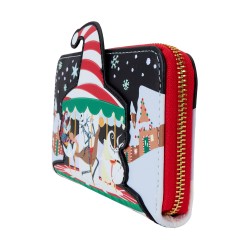 Loungefly Disney: The Nightmare Before Christmas - Journey To Christmas Town Zip Around Wallet (WDWA3159)