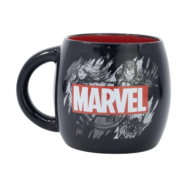 Stor: Marvel Pattern - Globe Mug In Gift Box (380ml) (75436)