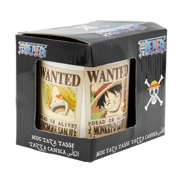 Stor: One Piece: Wanted - Ceramic Mug in Gift Box (325ml) (00515)