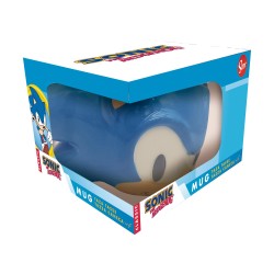 Stor: Sonic the Hedgehog - Head 3D Mug In Gift Box (350ml) (78896)