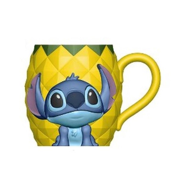 Stor: Disney: Stitch Pineapple - 3D Mug In Gift Box (410ml) (78760)