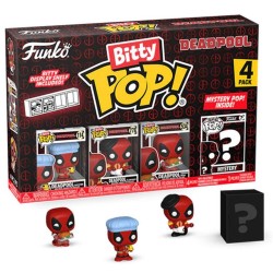 Funko Bitty Pop! 4-Pack: Deadpool - Bathtime Vinyl Figures