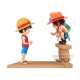 Banpresto WCF Log Stories: One Piece - Luffy & Ace Statue (8cm) (89475)