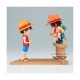 Banpresto WCF Log Stories: One Piece - Luffy & Ace Statue (8cm) (89475)