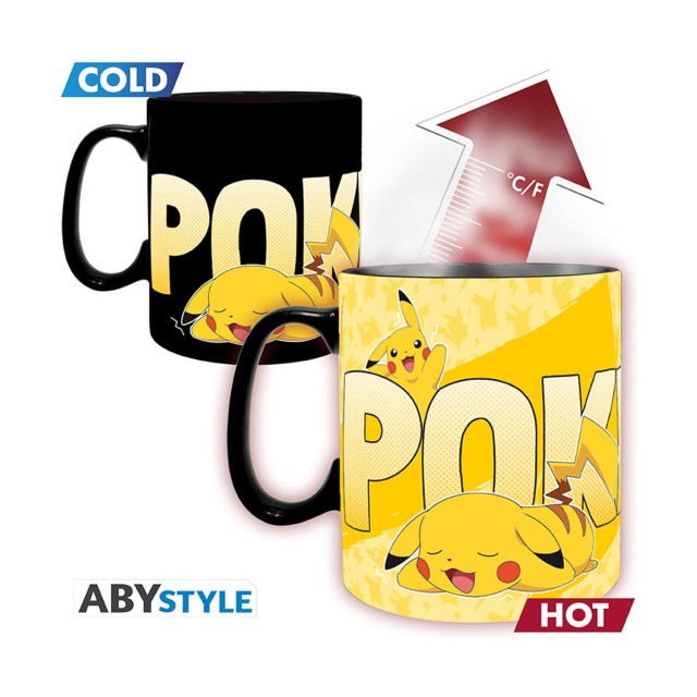 Abysse Nintendo: Pokemon - Pikachu Heat Change Mug (460ml) (ABYMUGA153)