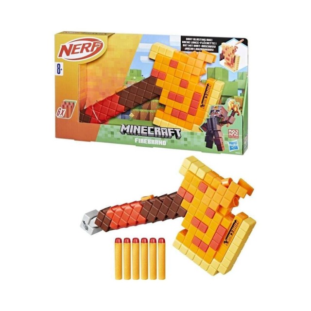 Hasbro Nerf: Minecraft Dungeons - Firebrand (F8953)