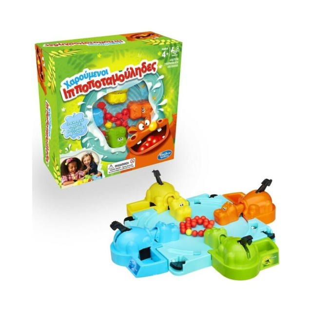 Hasbro - Hungry Hungry Hippos Refresh (Greek Language) (F8815)