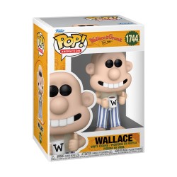 Funko Pop! Animation: Wallace & Gromit - Wallace (in Pajamas) #1744 Vinyl Figure