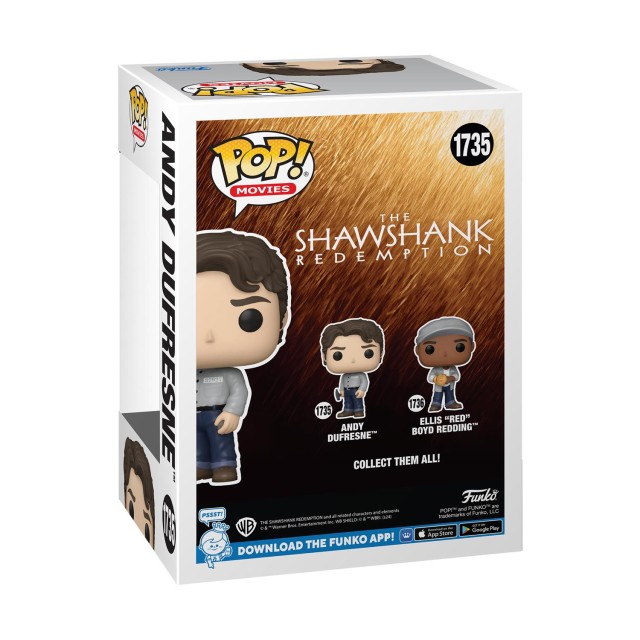 Funko Pop! Movies: The Shawshank Redemption - Andy Dufresne #1735 Vinyl Figure