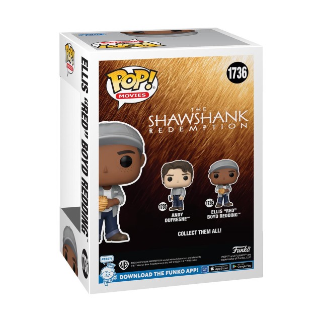 Funko Pop! Movies: The Shawshank Redemption - Ellis 'Red' Boyd Redding #1736 Vinyl Figure