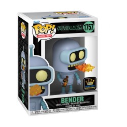 Funko Pop! Animation: Futurama - Bender* (Specialty Series Exclusive) #1757 Vinyl Figure