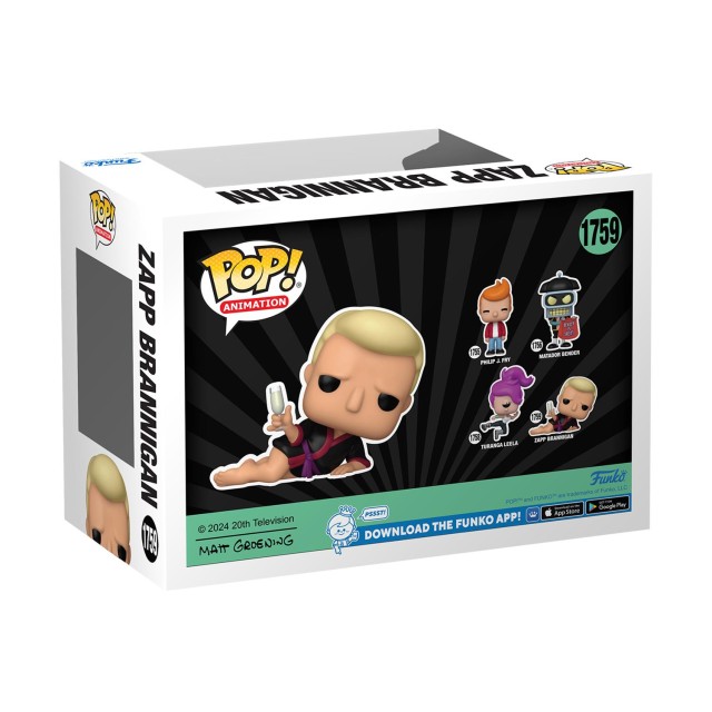 Funko Pop! Animation: Futurama - Zapp Brannigan #1759 Vinyl Figure