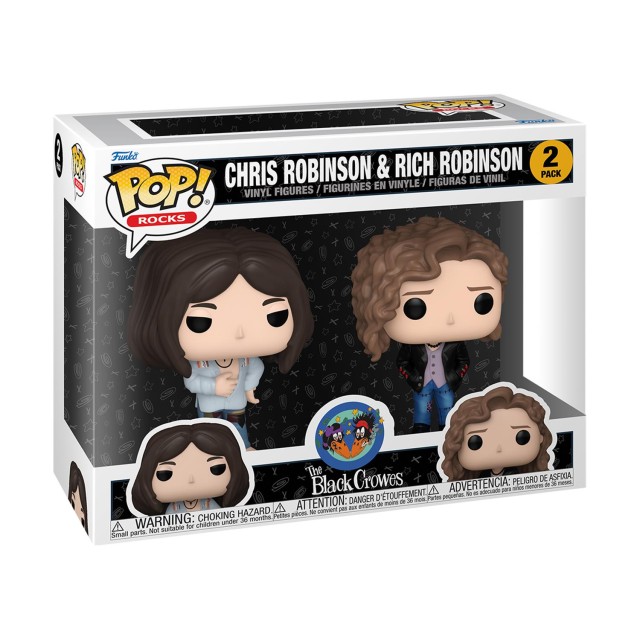 Funko Pop! 2-Pack Rocks: The Black Crowes - Chris Robinson & Rich Robinson Vinyl Figures