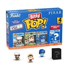 Funko Bitty Pop! 4-Pack: Disney Pixar - Carl, Russell, Sadness, Mystery Pop! Vinyl Figures