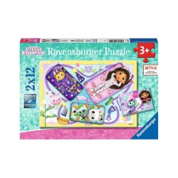 Ravensburger Puzzle: Gabby's Dollhouse (2x12pcs) (5709)