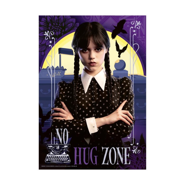 Ravensburger Puzzle: Wednesday - No Hug Zone (300pcs) (17575)