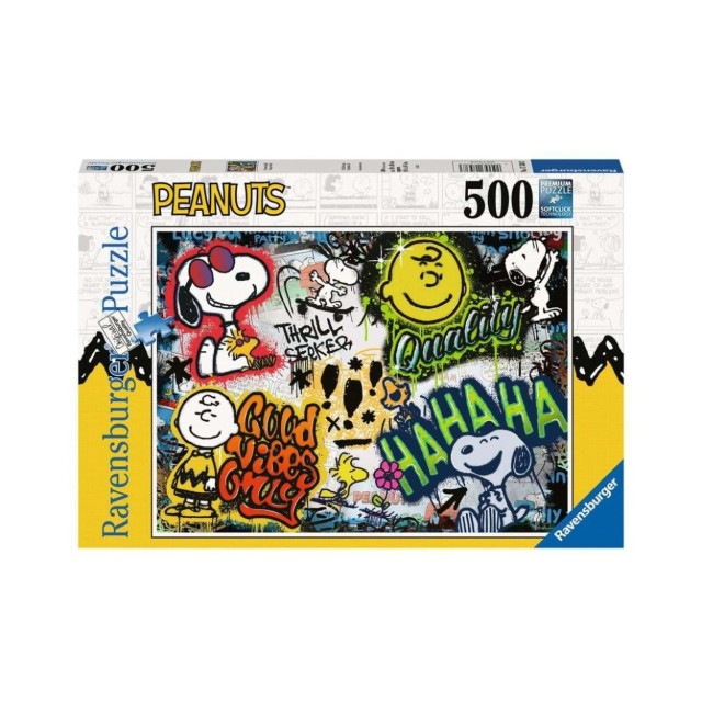 Ravensburger Puzzle: Peanuts & Snoopy Graffiti (500pcs) (17538)