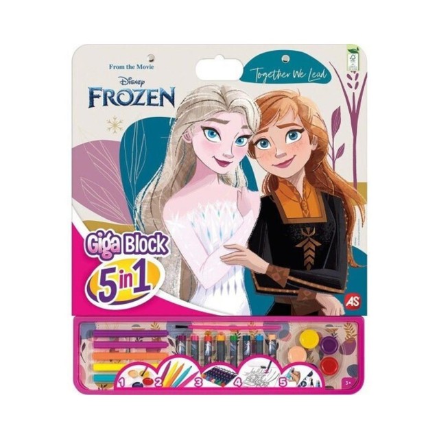 AS Disney: Frozen - Giga Block Painting Set 5 in1 (1023-62750)