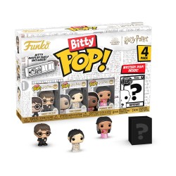 Funko Bitty Pop! 4-Pack: Harry Potter Goblet of Fire - Harry Potter, Cho Chang, Parvati Patil, Mystery Pop! Vinyl Figures