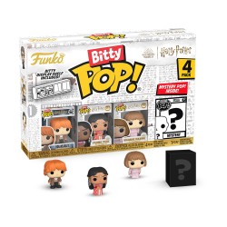 Funko Bitty Pop! 4-Pack: Harry Potter Goblet of Fire - Ron Weasley, Padma Patil, Madame Maxim, Mystery Pop! Vinyl Figures