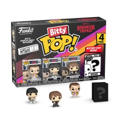 Funko Bitty Pop! 4-Pack: Stranger Things - Eleven with Waffles, Mike, Jonathan, Mystery Pop! Vinyl Figures