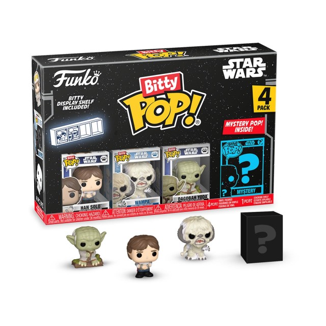 Funko Bitty Pop! 4-Pack Disney: Star Wars - Han Vinyl Figures