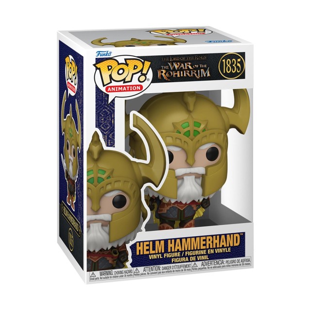 Funko Pop! Animation The Lord of the Rings: The War of Rohirrim - Helm Hammerhand #1835 Vinyl Figure