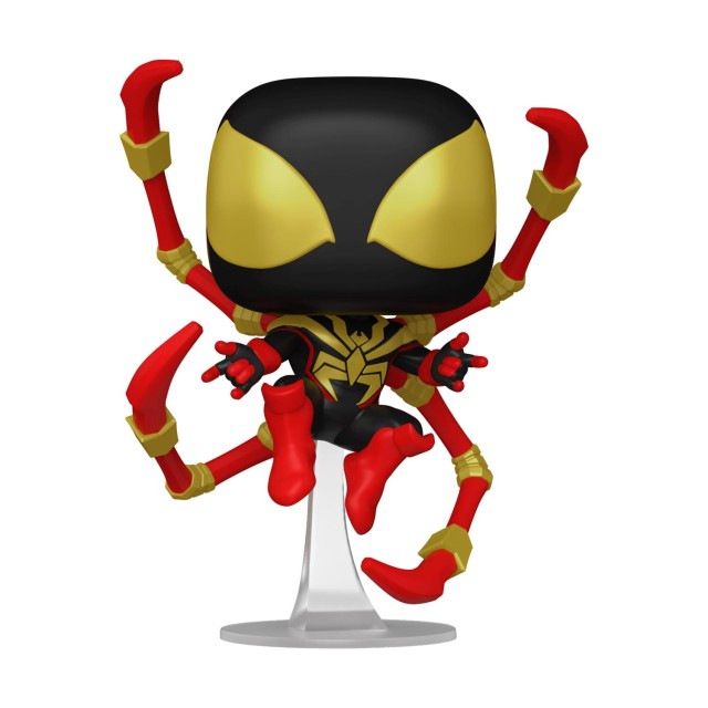 Funko Pop! Marvel: Spider-Man - Miles Morales Iron Spider* #1448 Bobble-Head Vinyl Figure