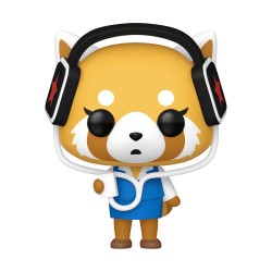 Funko Pop! Sanrio: Aggretsuko - Aggretsuko with Headphones #97 Vinyl Figure