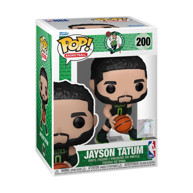 Funko Pop! Basketball: NBA Boston Celtics - Jayson Tatum (City Edition 24-25) #200 Vinyl Figure