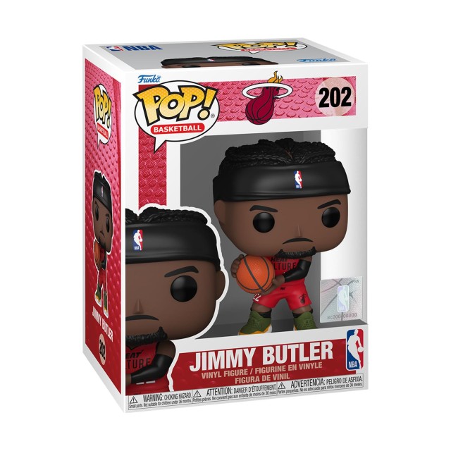 Funko Pop! Basketball: NBA Heat - Jimmy Butler (City Edition 24-25) #202 Vinyl Figure