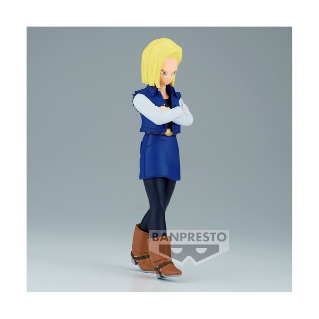 Banpresto Solid Edge Works: Dragon Ball Z - Android 18 Statue (17cm) (89639)