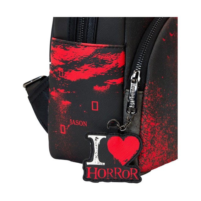 Loungefly Warner: Brothers Friday the 13th - I Heart Horror Mini Backpack (FRIBK0014)