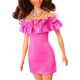 Mattel Barbie: 65 Inspiring Stories 1997 - Fashionistas Doll with Brown Hair & Pink Dress (HRH15)