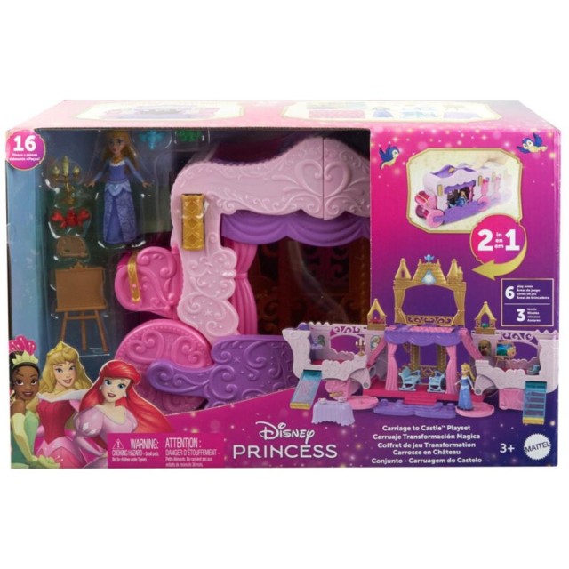 Mattel Disney: Princess - Carriage to Castle Playset (HWX17)