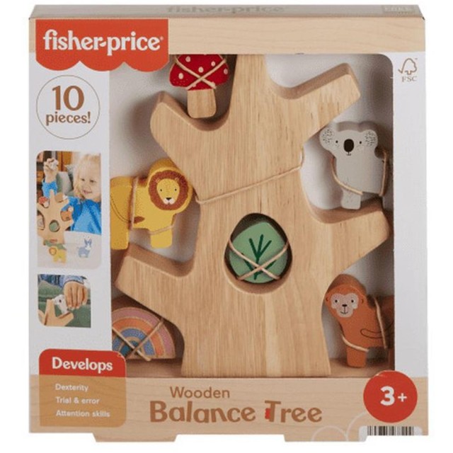 Fisher-Price - Wooden Balance Tree (HXT87)