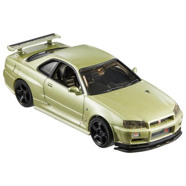 Mattel Hot Wheels: Premium Real Readers - Nissan Skyline GT-R (BNR34) V Spec II with Nismo Parts 1:43 (HMD47)