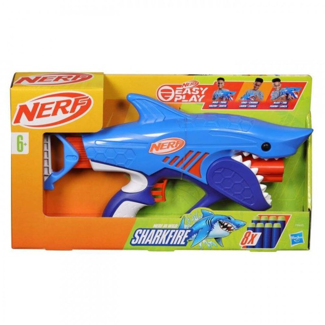 Hasbro Nerf Easy Play: Nerf JR. Wild - Sharkfire (F8645)