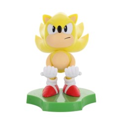 EXG Cable Guys Holdem: Sonic The Hedgehog - Super Sonic Phone and Earpods Holder (HDHMSG400608)