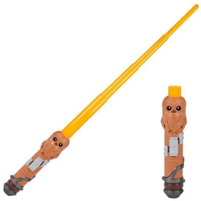 Hasbro Disney Star Wars: Lightsaber Squad - Chewbacca Extendable Orange Lightsaber (F7417)