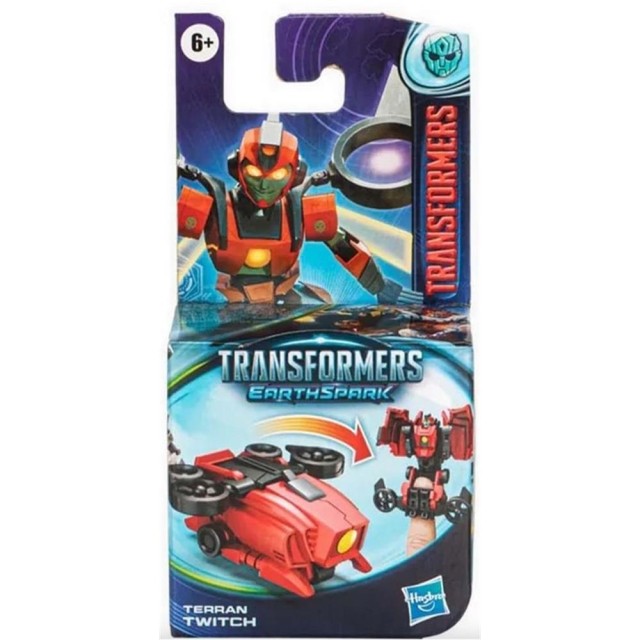 Hasbro Transformers: Earthspark Tacticon - Terran Twitch Action Figure (F8659)