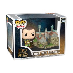 Funko Pop! Town: The Lord of the Rings - Elrond with Rivendell #1747 Vinyl Figures