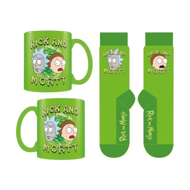 Pyramid Rick And Morty Mug & Sock Set (GP86923)