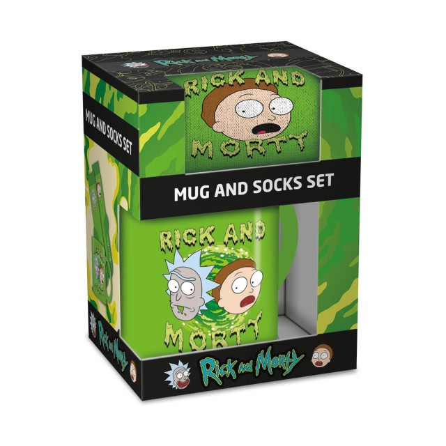 Pyramid Rick And Morty Mug & Sock Set (GP86923)