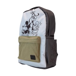 Loungefly Disney: Mickey And Friends Canvas & Nylon Full-Size Backpack (WDBK3904)
