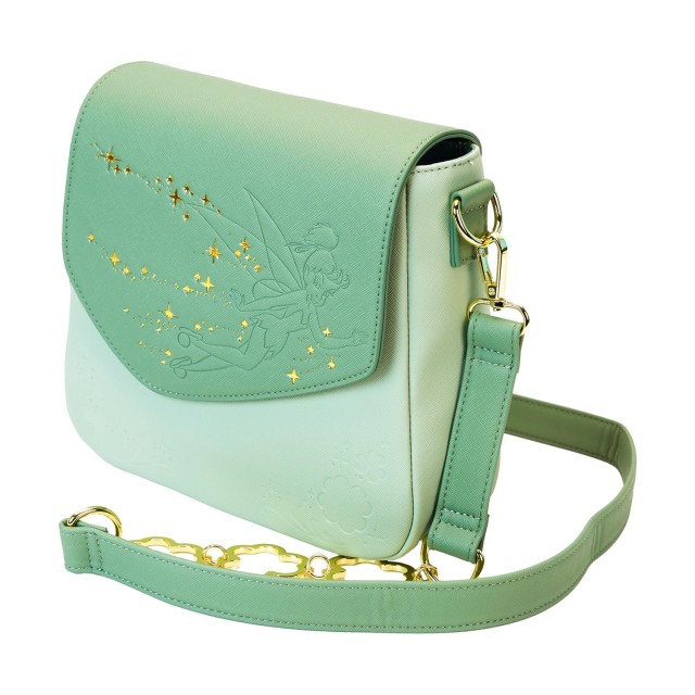 Loungefly Disney: Tinker Bell - 4-Leaf Clover Crossbody Bag (WDTB3159)