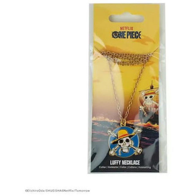 Cinereplicas Animation: One Piece - Luffy Necklace (CR3091)