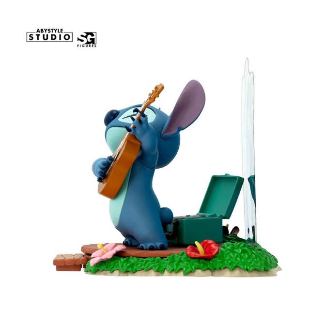 Abysse Disney: Stitch - Guitar Statue (10cm) (ABYFIG138)