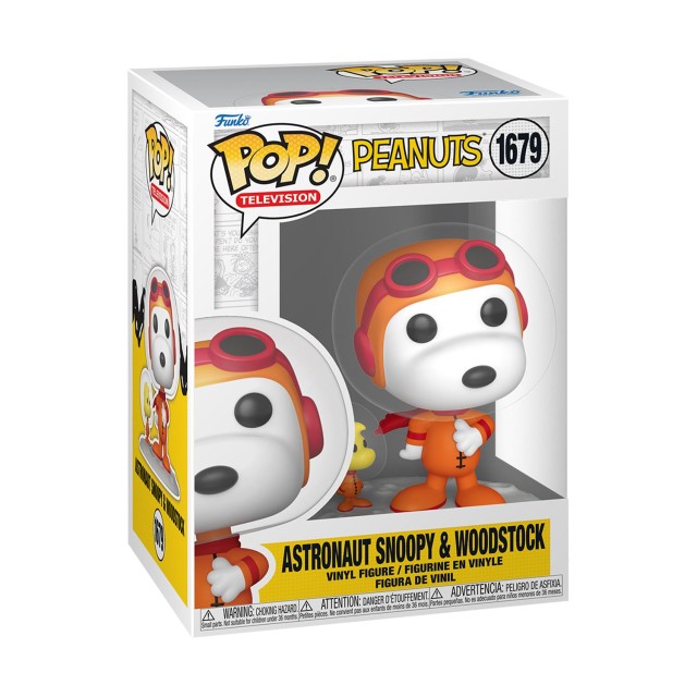 Funko Pop! Television: Peanuts  - Astronaut Snoopy & Woodstock #1679 Vinyl Figure
