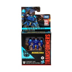 Hasbro Transformers Generations Studio Series : BumbleBee - Concept Art Decepticon Rumble Core Class Action Figure (F8749)